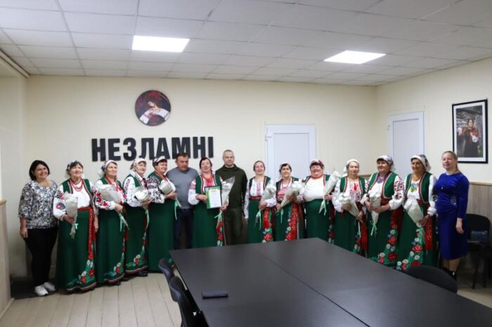 Ансамбль «Вербиченька» відзначили з нагоди професійного свята